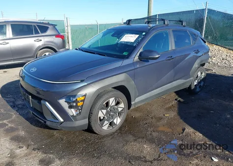2024 Hyundai Kona Sel z USA, uszkodzony, nr VIN KM8HB3AB8RU103599